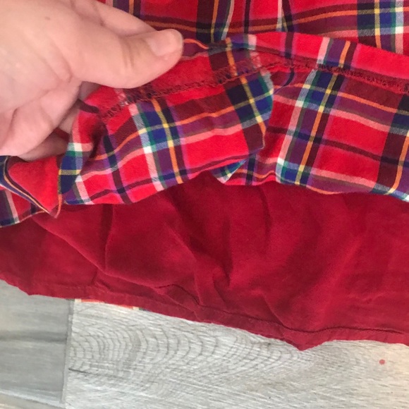 Red Plaid Gymboree toddler dress - Picture 7 of 7